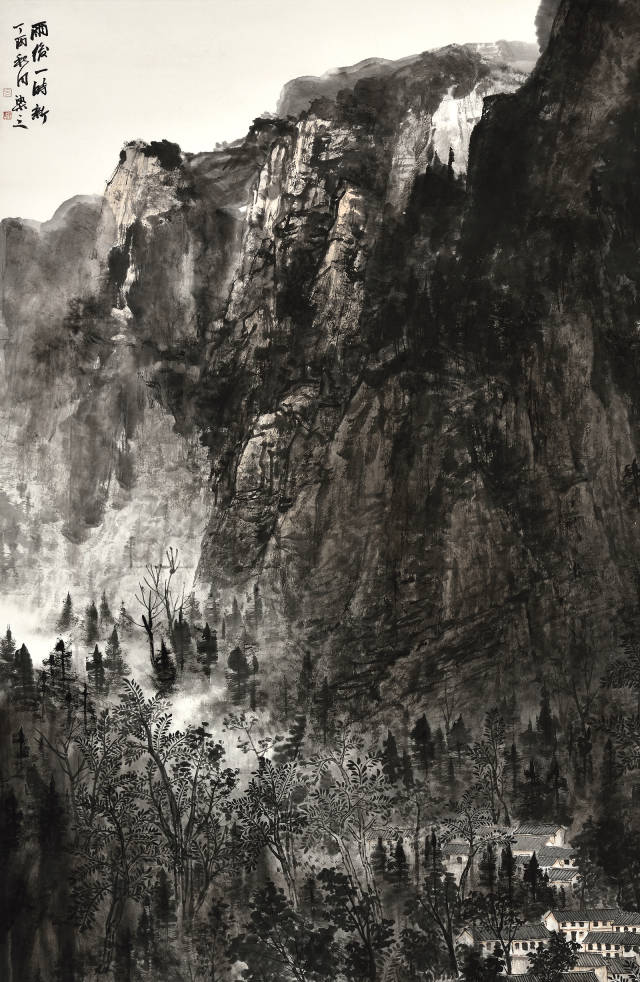 實力派畫家李華峰--中國畫技法研究院國展創作班導師作品欣賞_全國